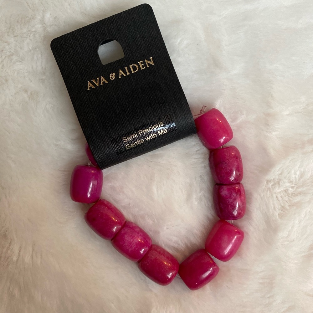 Ava & Aiden pink bracelet